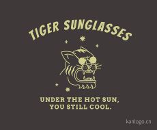 老虎太阳眼镜