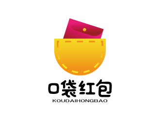 口袋红包APP标志设计