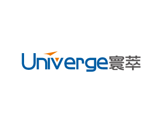 寰萃Univerge+logo（公司中英文名+图形组合）