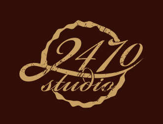 2470婚纱摄影英文标识logo
