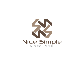 Nice Simple 英文商标logo