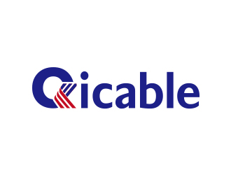 qicable英文logo设计