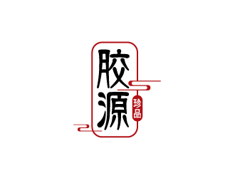 胶源珍品甜品品牌logo