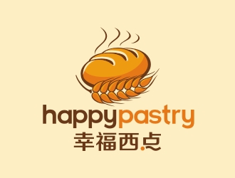 面包店logo-幸福西点