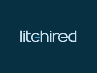 LitchiRed 英文标志