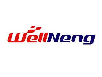 WELLNENG进出口公司英文字体logo设计