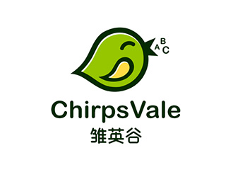 雏英谷/ChirpsVale英语教育logo设计