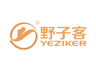 野子客 拼音yeziker零售商标设计