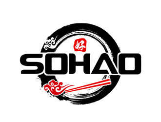 SOHAO时尚餐厅logo