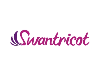 天鹅logo设计 swantricot