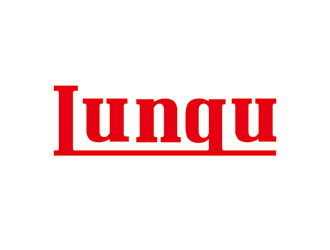 Lunqu英文字体logo