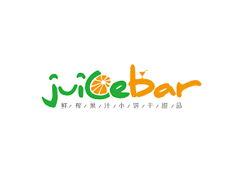 juice bar果汁甜品logo