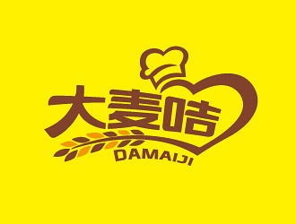 大麦咭蛋糕店logo