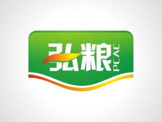 粮店logo设计 弘粮