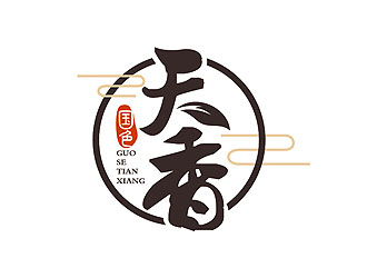 天香云南普洱茶品牌logo