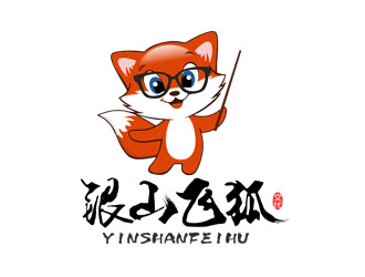 银山飞狐卡通logo