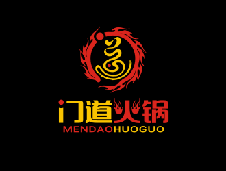 门道火锅店logo