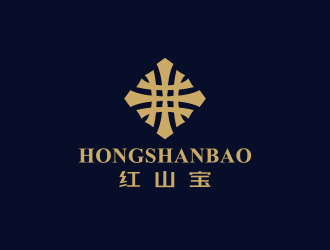 红山宝服饰企业logo