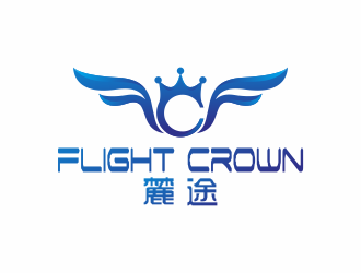 麓途 flight crown航空业logo