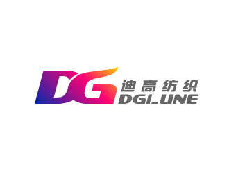 迪高纺织logo设计