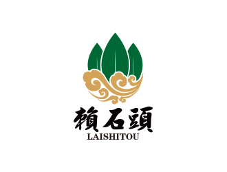 赖石头茶叶品牌logo设计