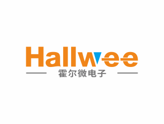 Hallwee电子有限公司标志设计