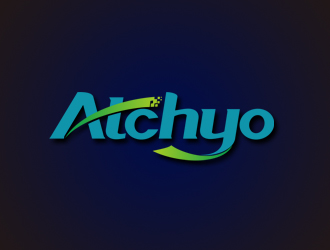 achyo、atchyo 科技公司英文logo设计