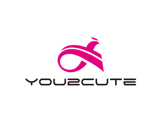 you2cute时尚logo设计