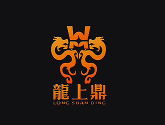 龙上鼎 餐厅logo设计