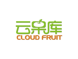 云果库Cloud fruit水果中文字体设计